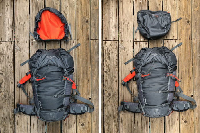 Osprey Mutant 52 backpacking gear